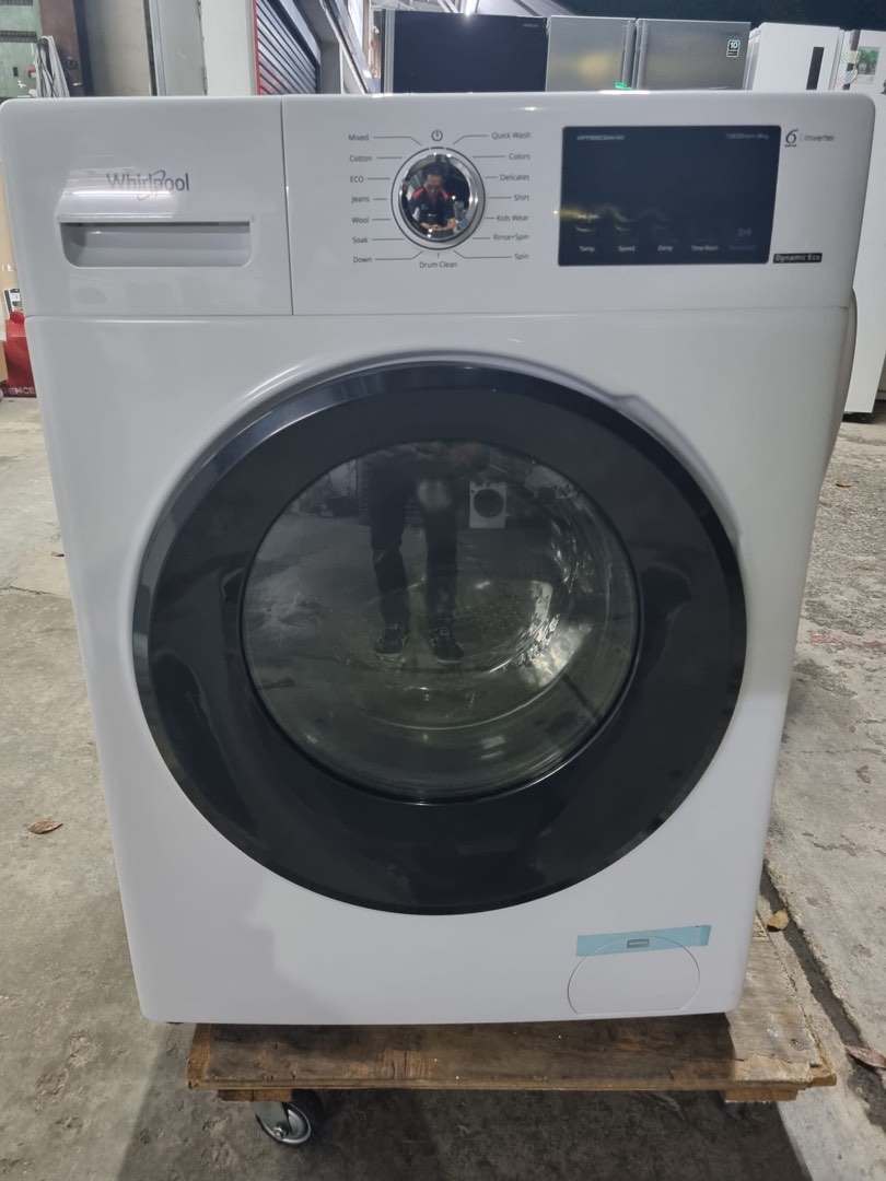 Whirlpool 8kg front load WFRB802AHW, TV & Home Appliances, Washing
