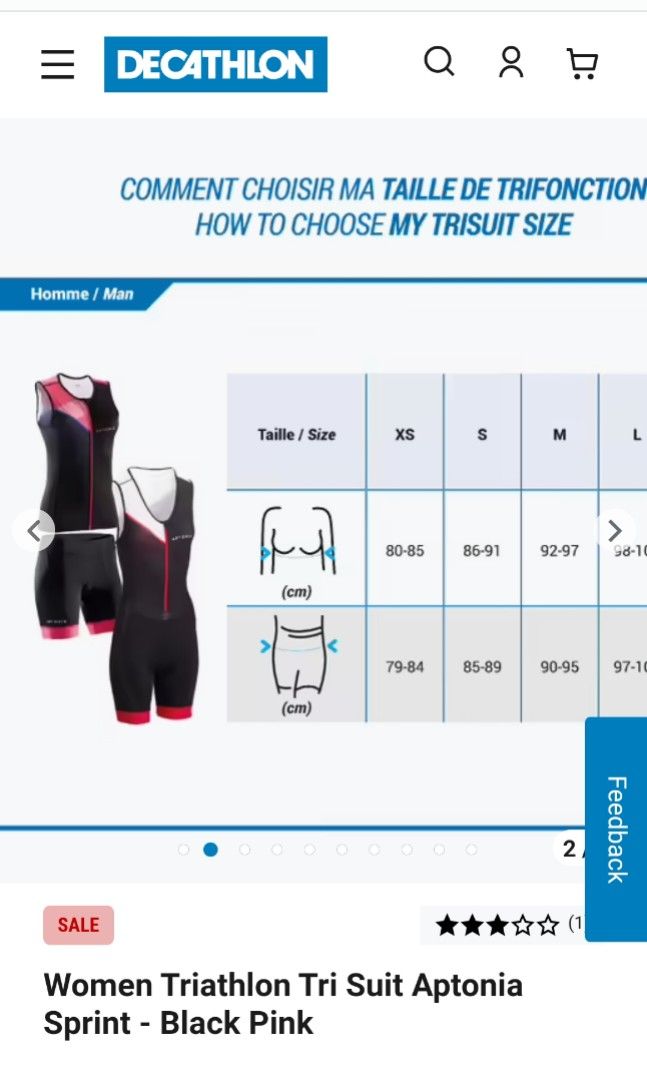 Medium in suit clearance size