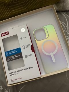 Zagg iridescent case iphone 14 pro max