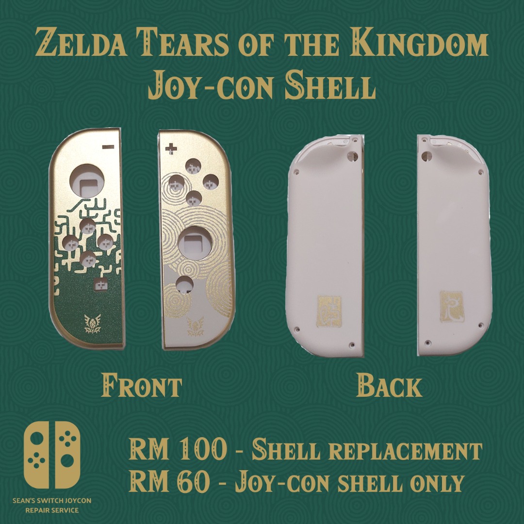 Zelda joy discount con shell