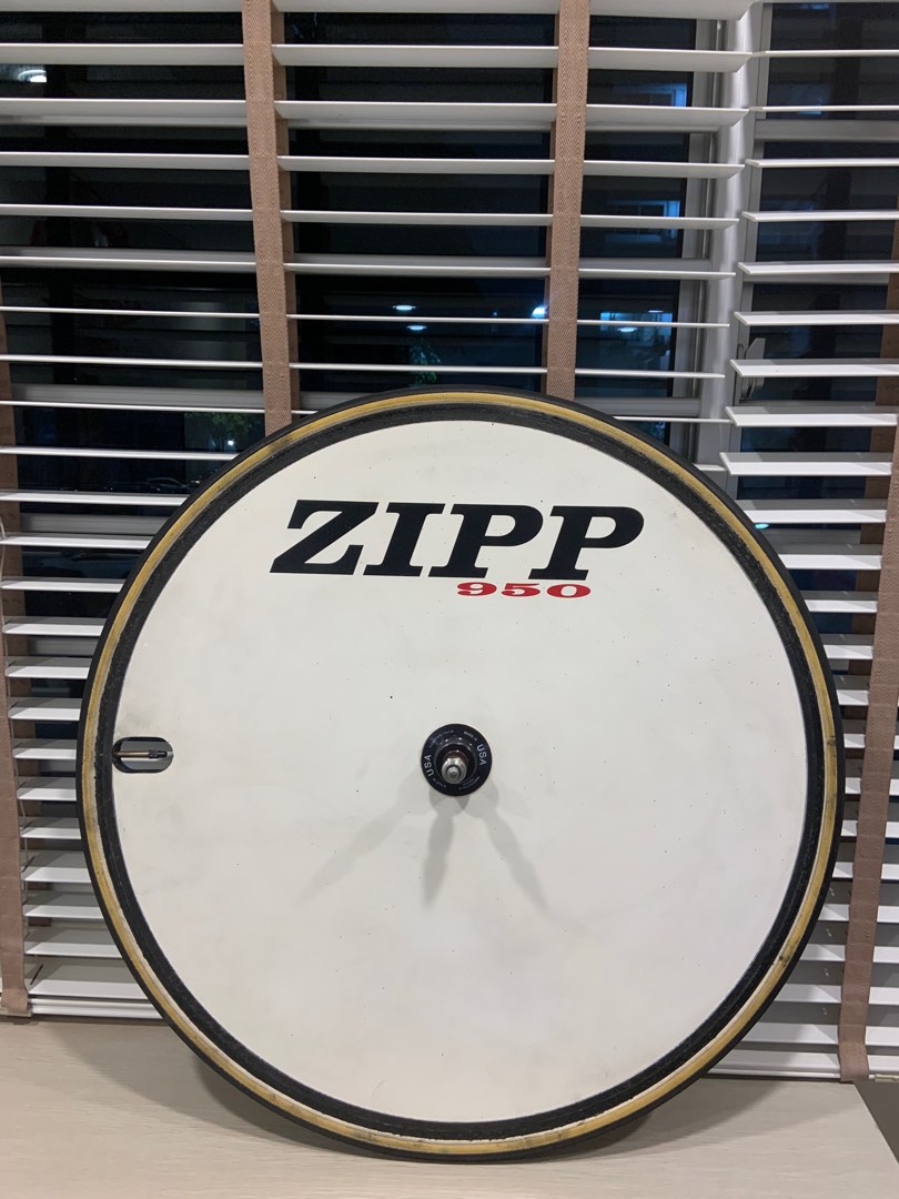 zipp 950 disc wheel for fixie / track, Sports Equipment, Bicycles
