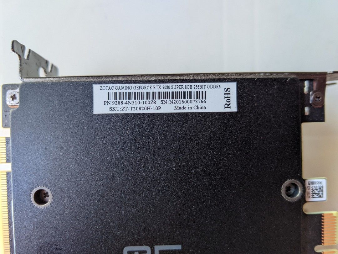Zotac RTX 2080 super Computers Tech Parts Accessories