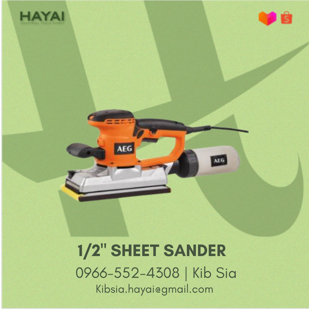 1/2" Sheet Sander, Commercial & Industrial, Industrial Equipment on