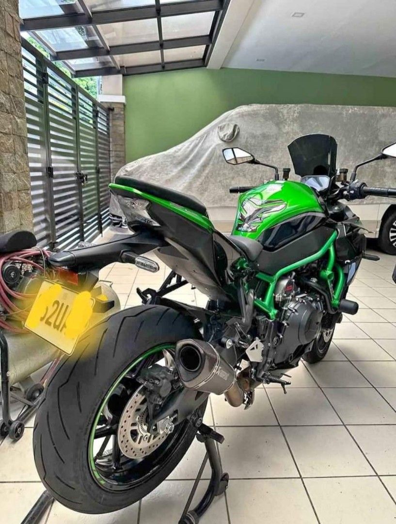 2021 KAWASAKI ZH2, Motorbikes, Motorbikes for Sale on Carousell