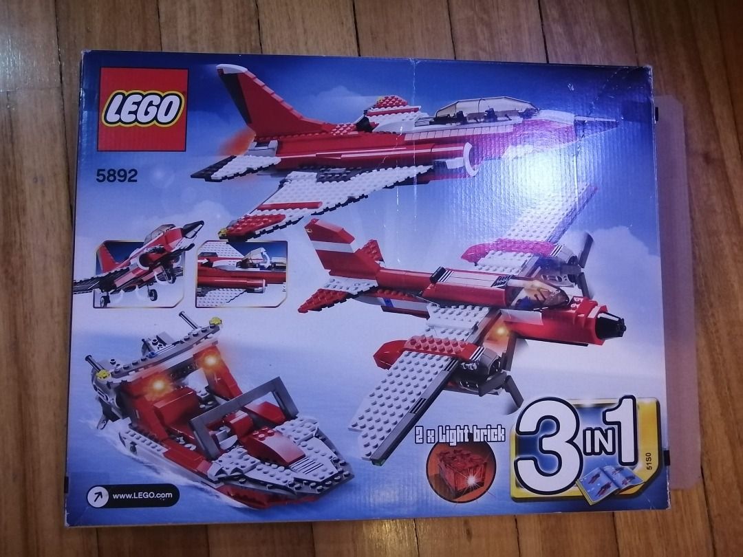 5892 LEGO Creator Sonic Boom 3 in 1 Set Hobbies Toys Toys Games