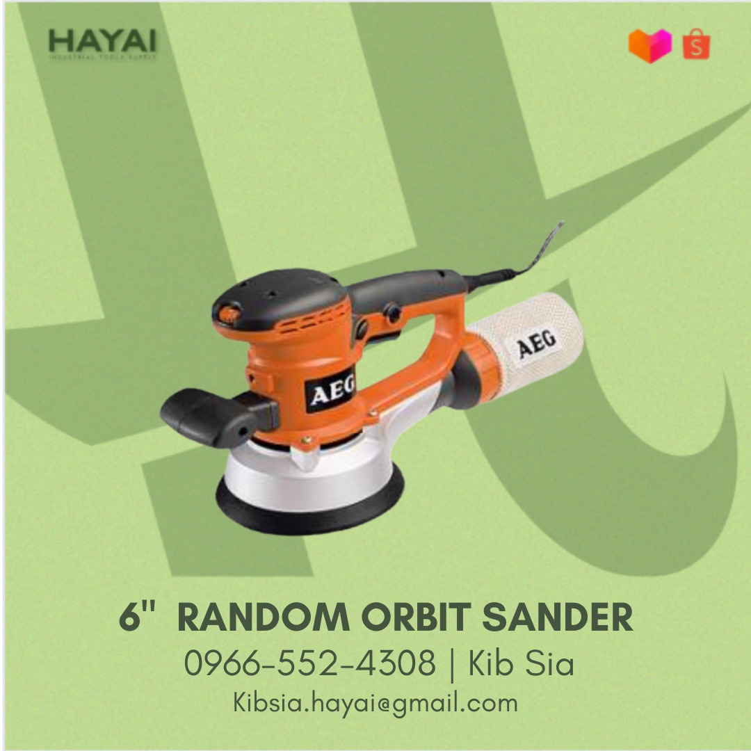 6" Random Orbit Sander, Commercial & Industrial, Industrial Equipment