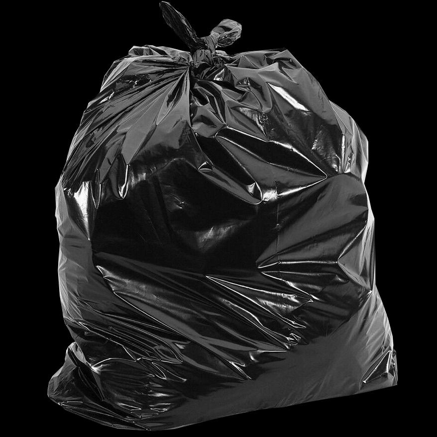 60 Pcs Trash Bags 】45*50cm ★ 15L Large Capacity ★ Extra Strong ★ Disposable Rubbish Bag