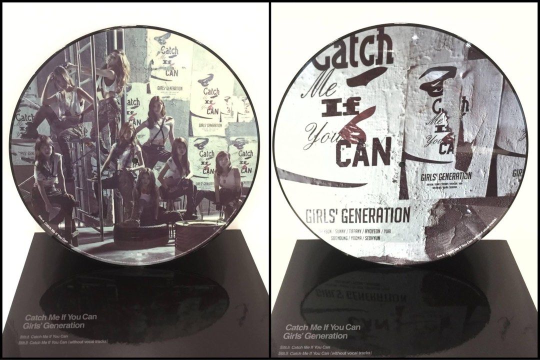 少女時代 : Catch Me If You Can ピクチャー レコード 貴重 ピクチャーレコード〔 少女時代 Catch Me If You Can