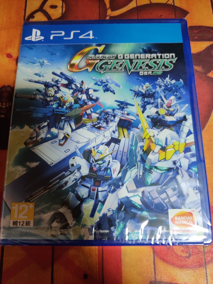 全新未開封** PS4 SD Gundam G Generation Genesis, 電子遊戲, 電子