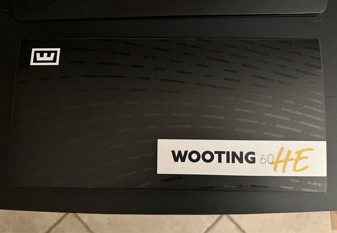 最安値挑戦】 新品未開封 Wooting US配列 60HE PC周辺機器