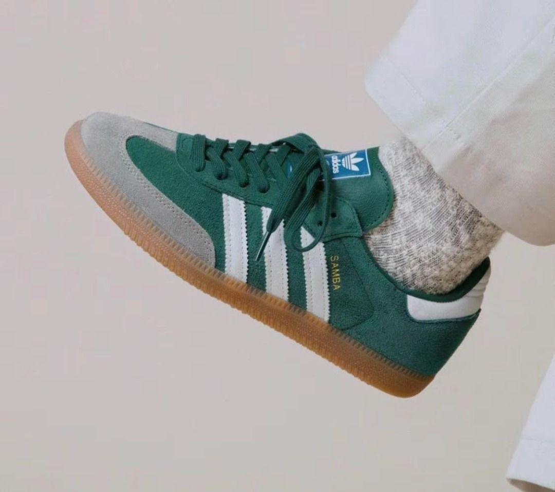 adidas gazelle silver green womens adidas Samba OG