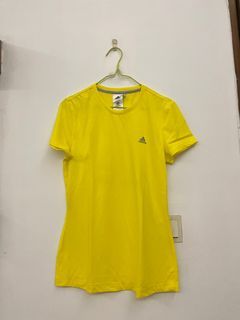 Adidas Women Running Top in Yellow