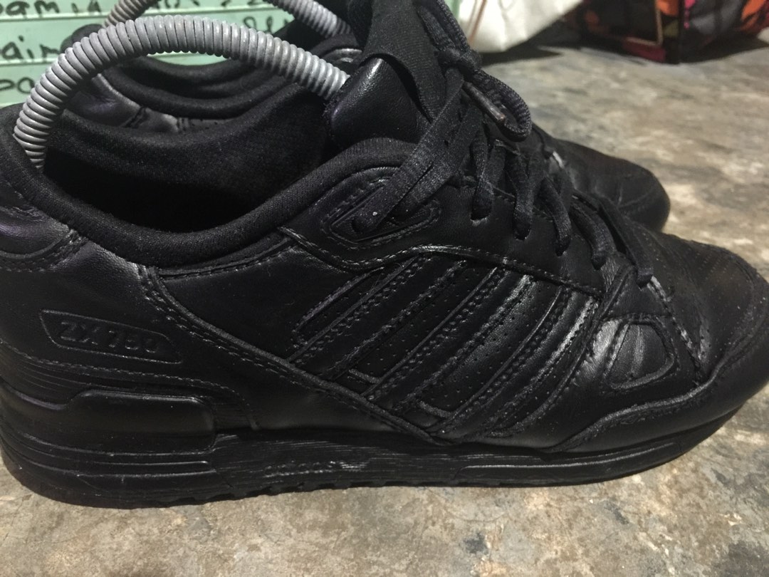 Adidas zx 750 black leather new arrivals