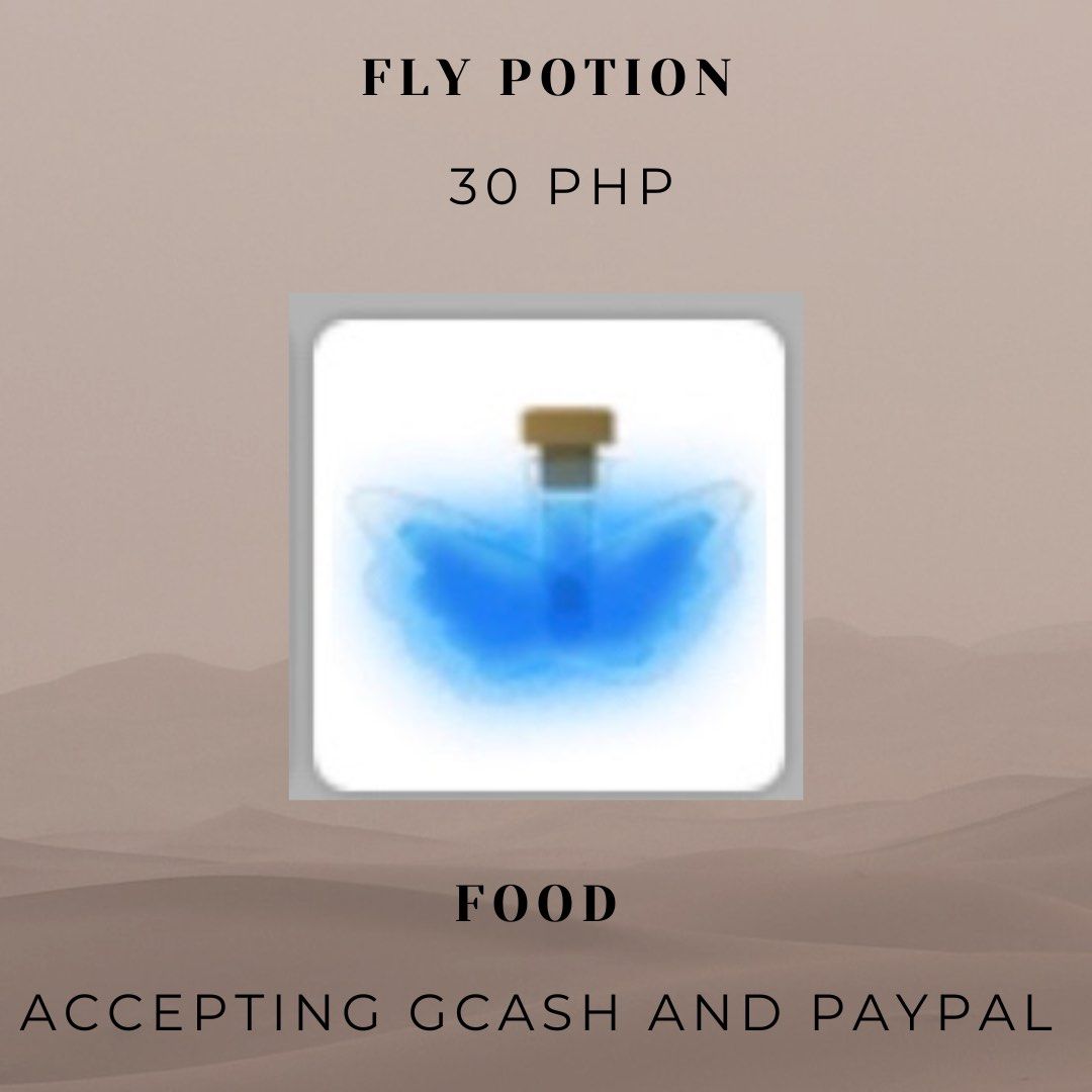 Adopt Me Pets Fly Potion on Carousell