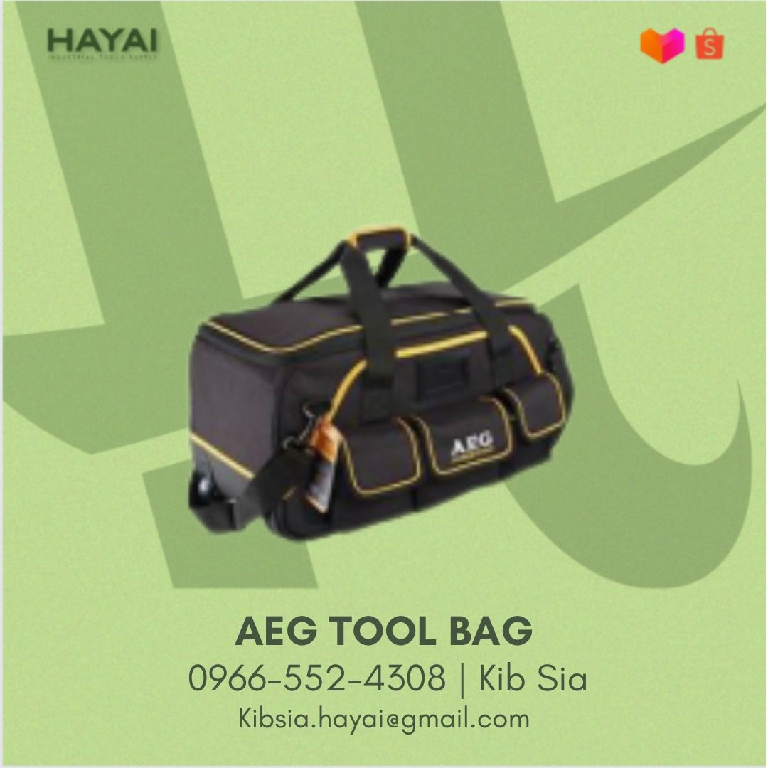 AEG Tool Bag, Commercial & Industrial, Industrial Equipment on Carousell