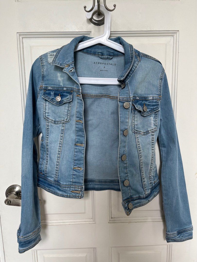 Aeropostale on sale jeans jacket