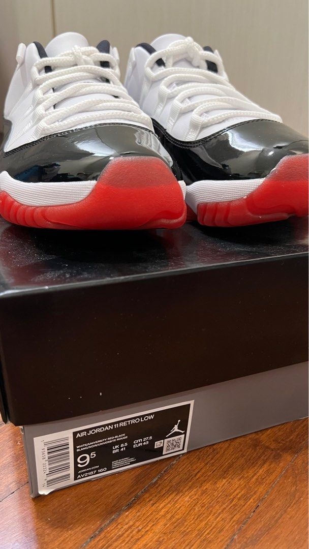 Air jordan 11 concord red and black store