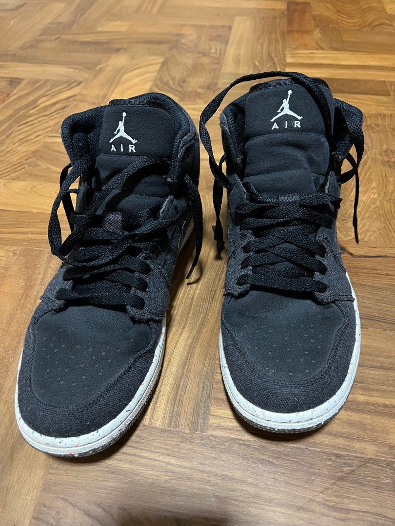 Air jordan 1 premium black hot sale