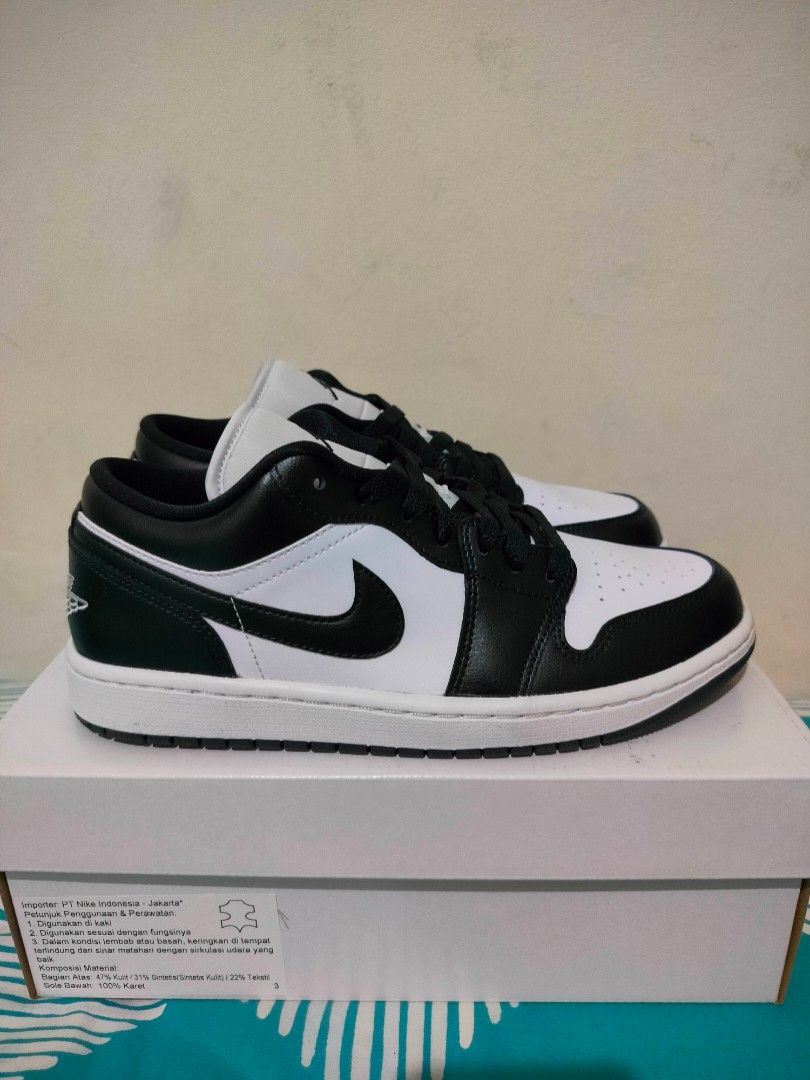 Air Jordan 1 Low Black White Panda 2023 US 8.5W / EUR 40 (FOOTLOCKER