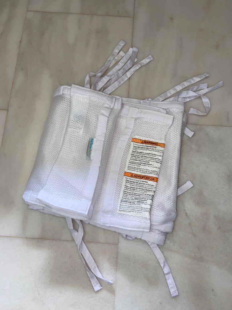 Airflow baby mesh crib liner, Babies & Kids, Baby Nursery & Kids