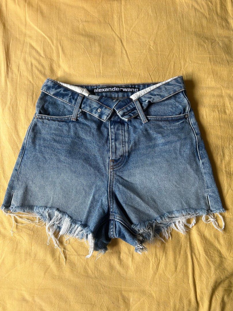 Alexander wang online jean shorts