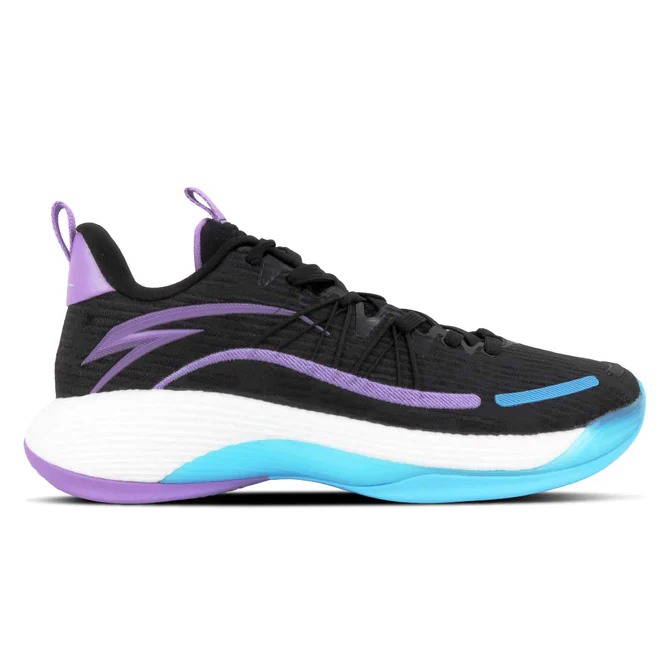 Anta Skyline TD Basketball Shoes Purple/Black , 42 OFF