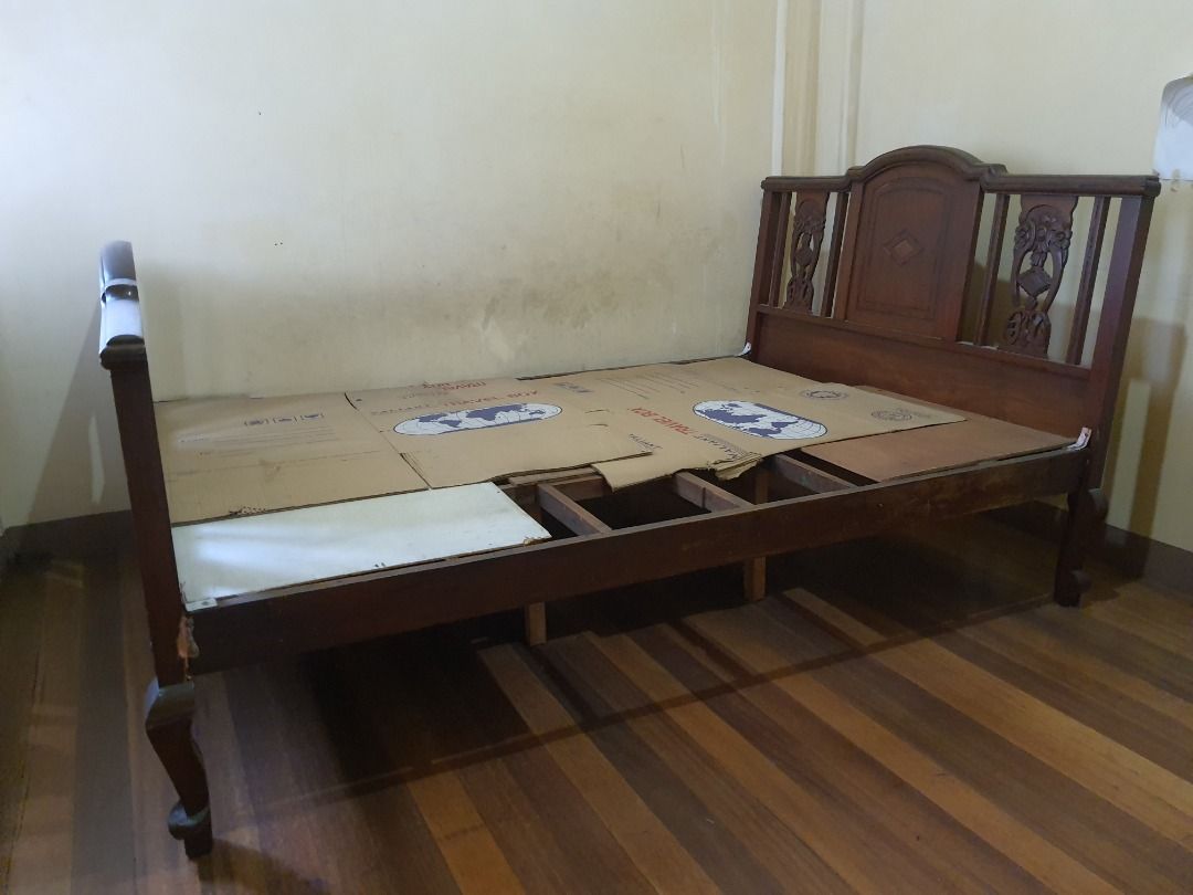 Antique solid narra wood furnitures on Carousell