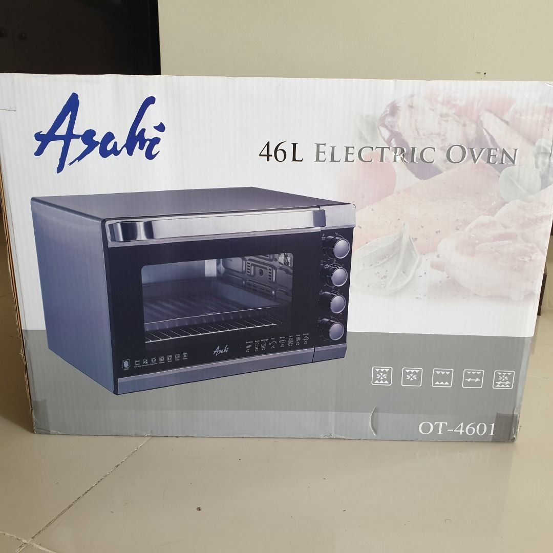 Asahi OT 4601 Electric Convection Oven 46 Liter, TV & Home Appliances