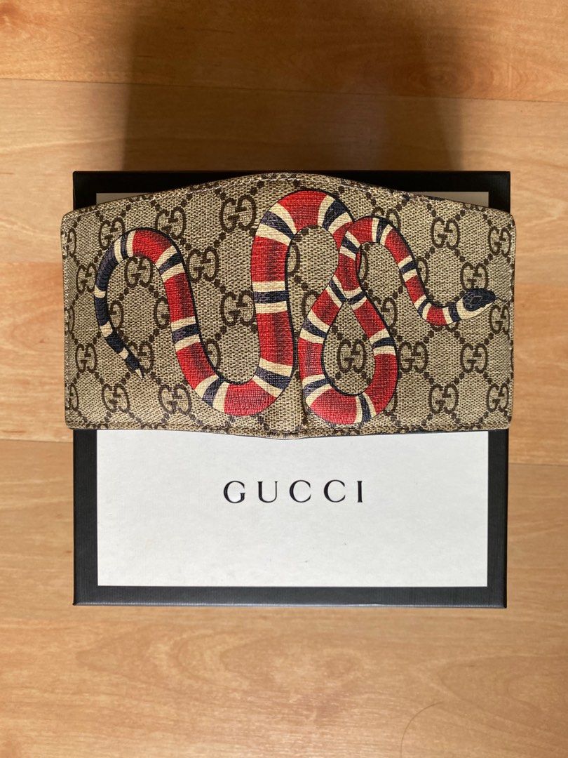 Authentic men's Gucci snake wallet