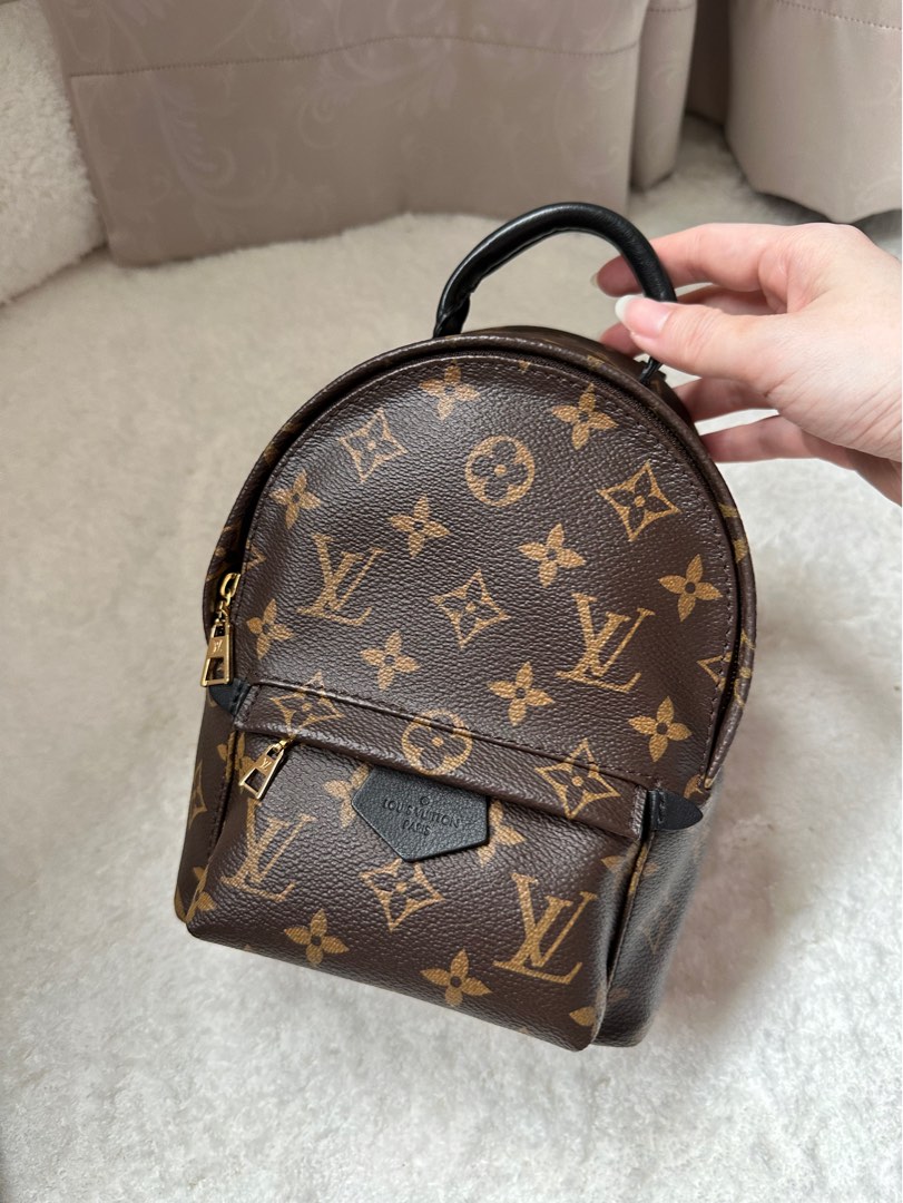 How To Spot Fake Louis Vuitton Palm Springs Mini Backpack - Brands