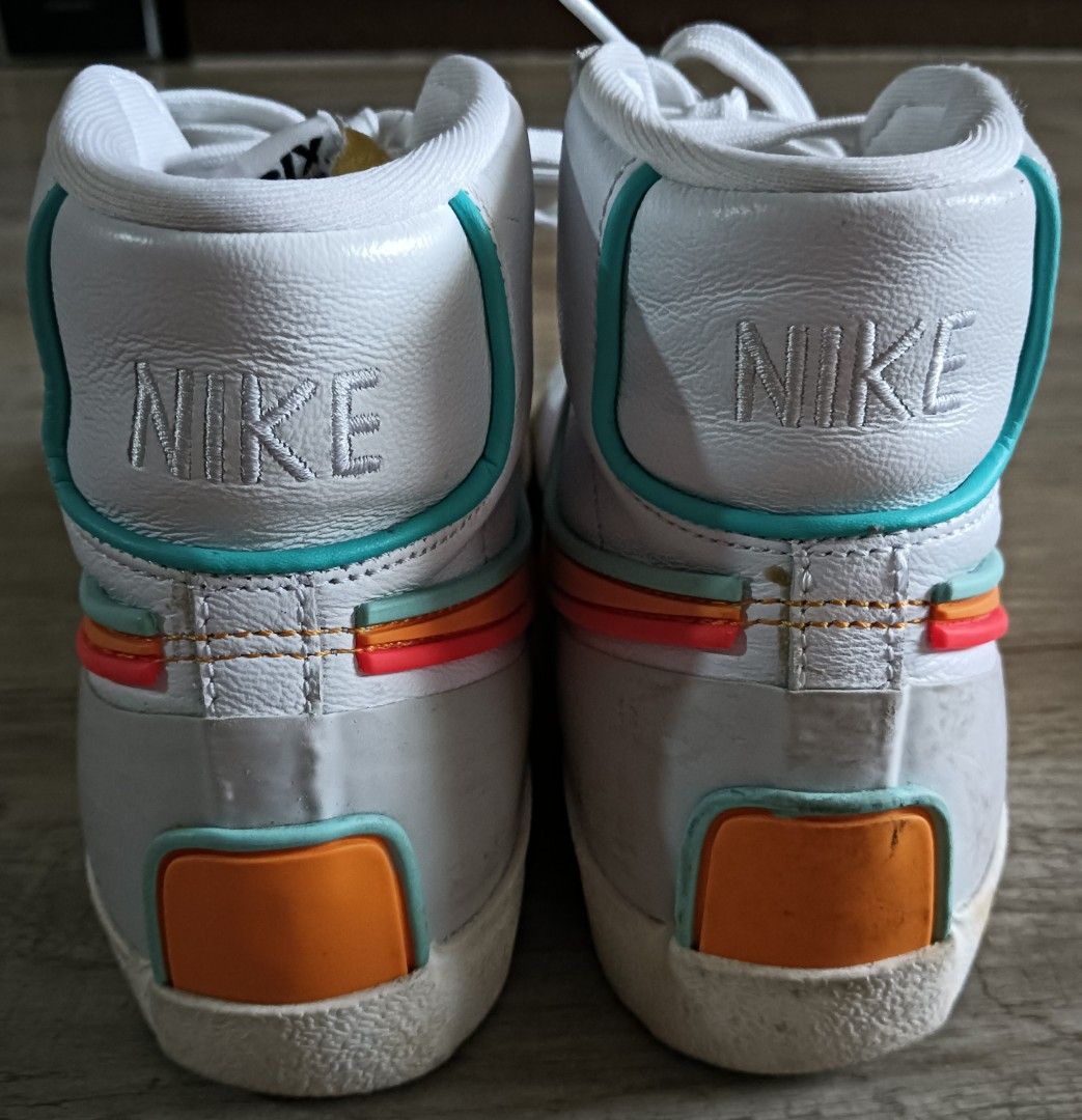 Authentic Nike Blazer Mid 77 infinite kumquat mens, Men's Fashion