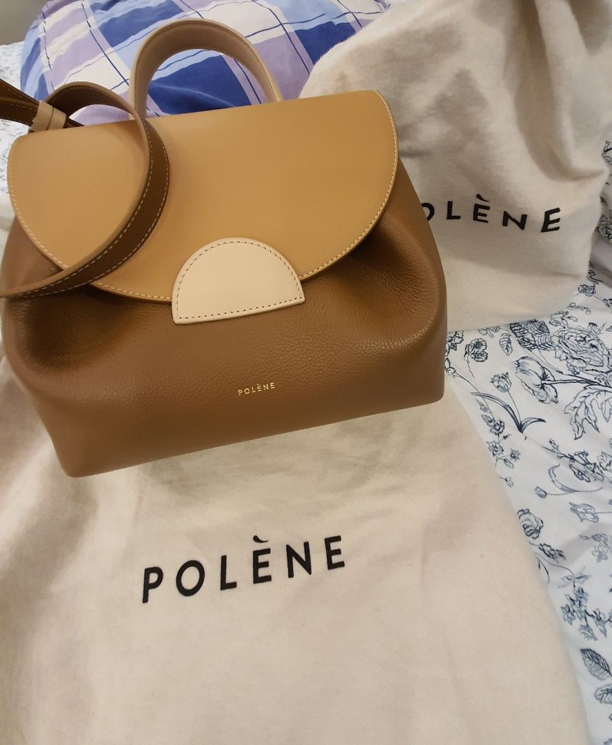 Polene Micro Numero Un Uno Camel, Luxury, Bags & Wallets on Carousell