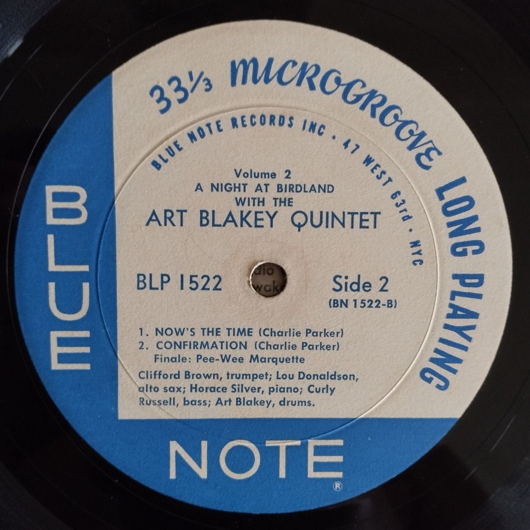 Art　Birdland　PRESSING　✓Available:　MONO　A　Quintet　At　LP　Toys,　SHOWN,　|????ACTUAL　Hobbies　Media,　PICS　vinyl　NOTE　USA　BLUE　Blakey　Music　Night　Carousell　Volume　ORIGINAL　Vinyls　on