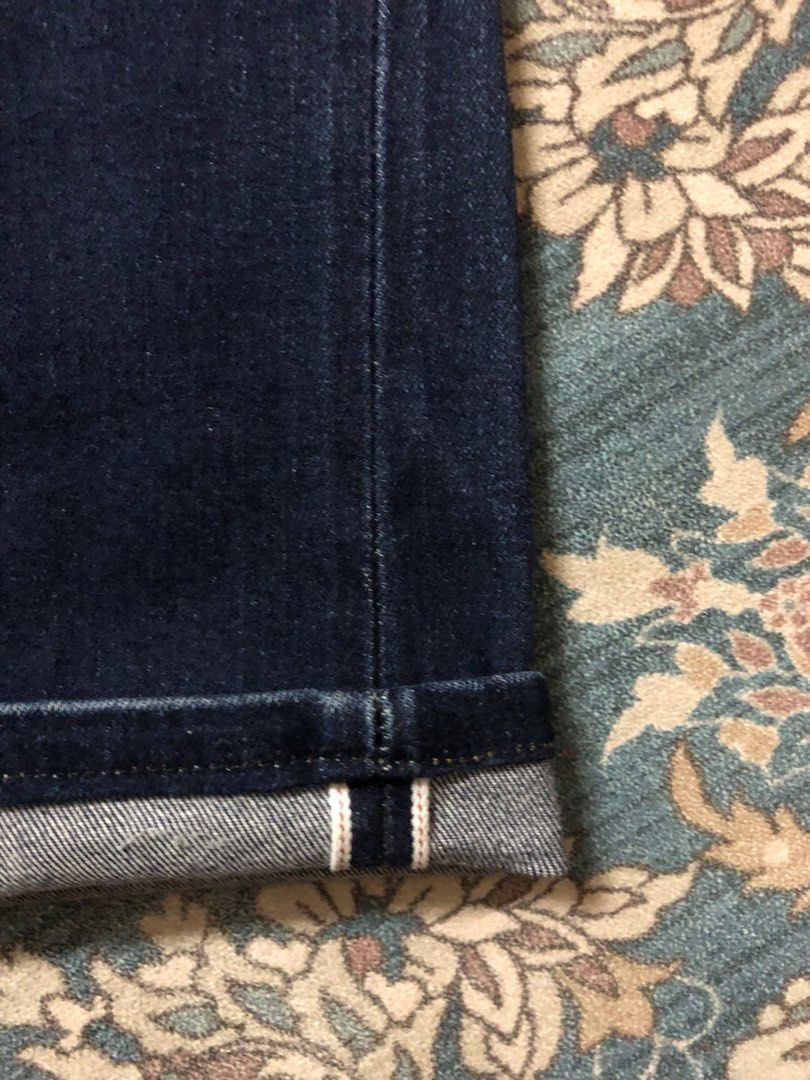 British selvedge denim jeans for men