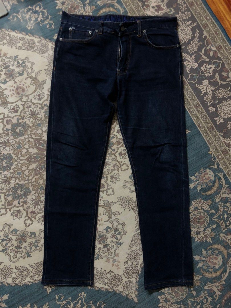 British selvedge denim jeans for men