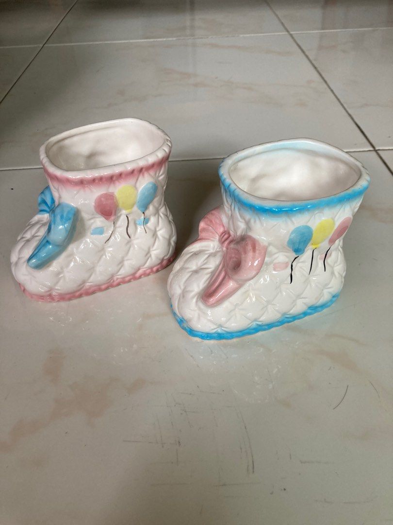 Ceramic baby shoes cheap