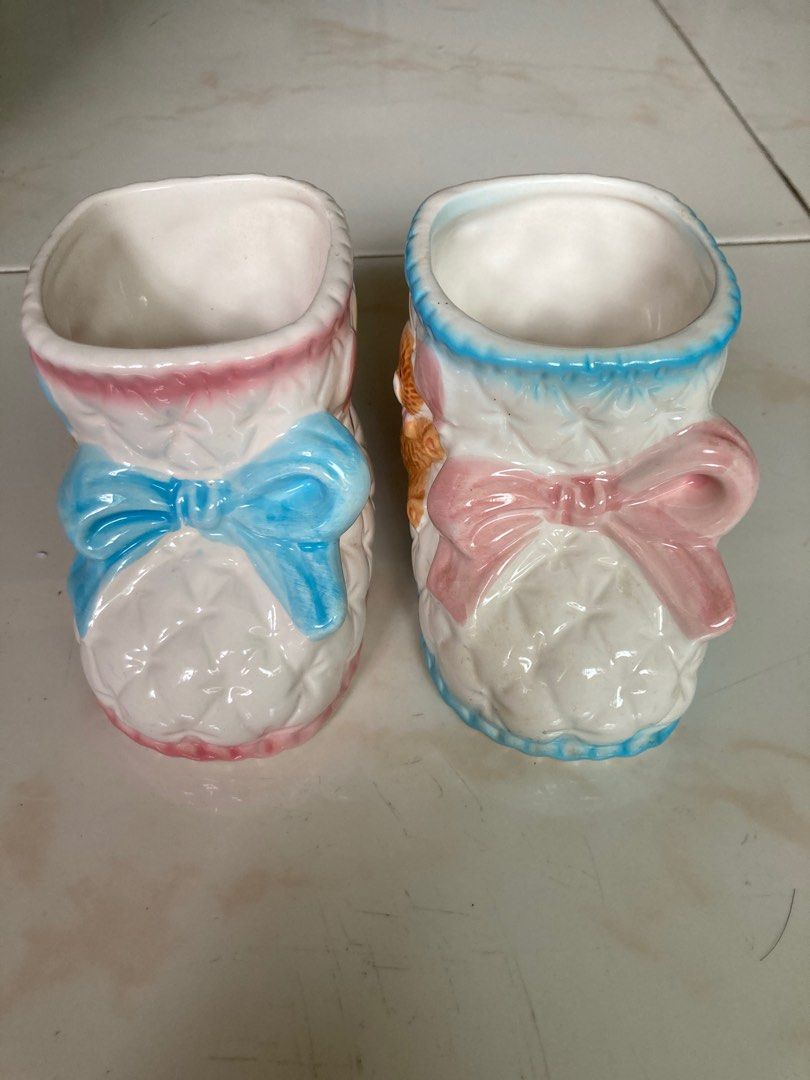 Ceramic baby shoes cheap