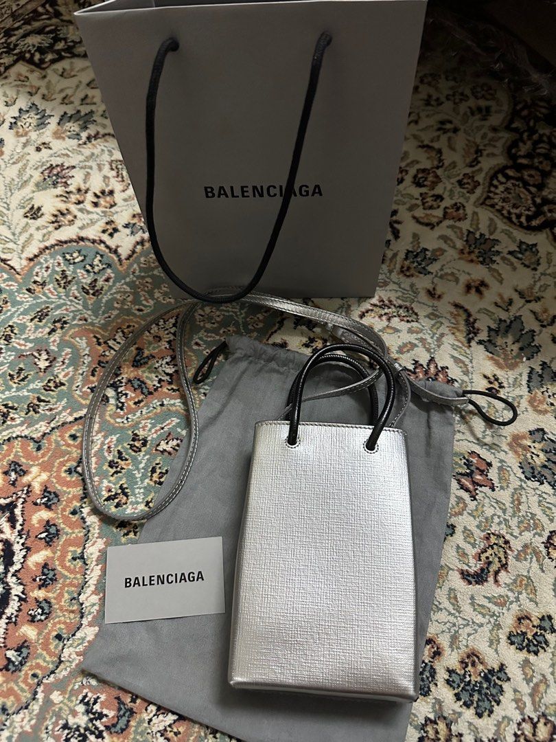Mini Shopping Bag in Black  Balenciaga US