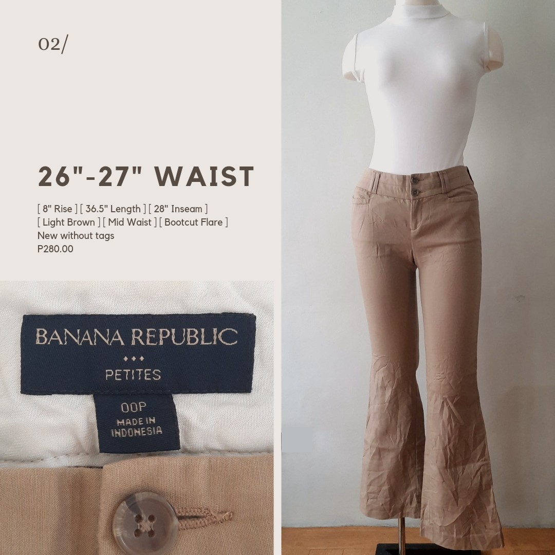 Banana Republic pants size 0 RN# 54023