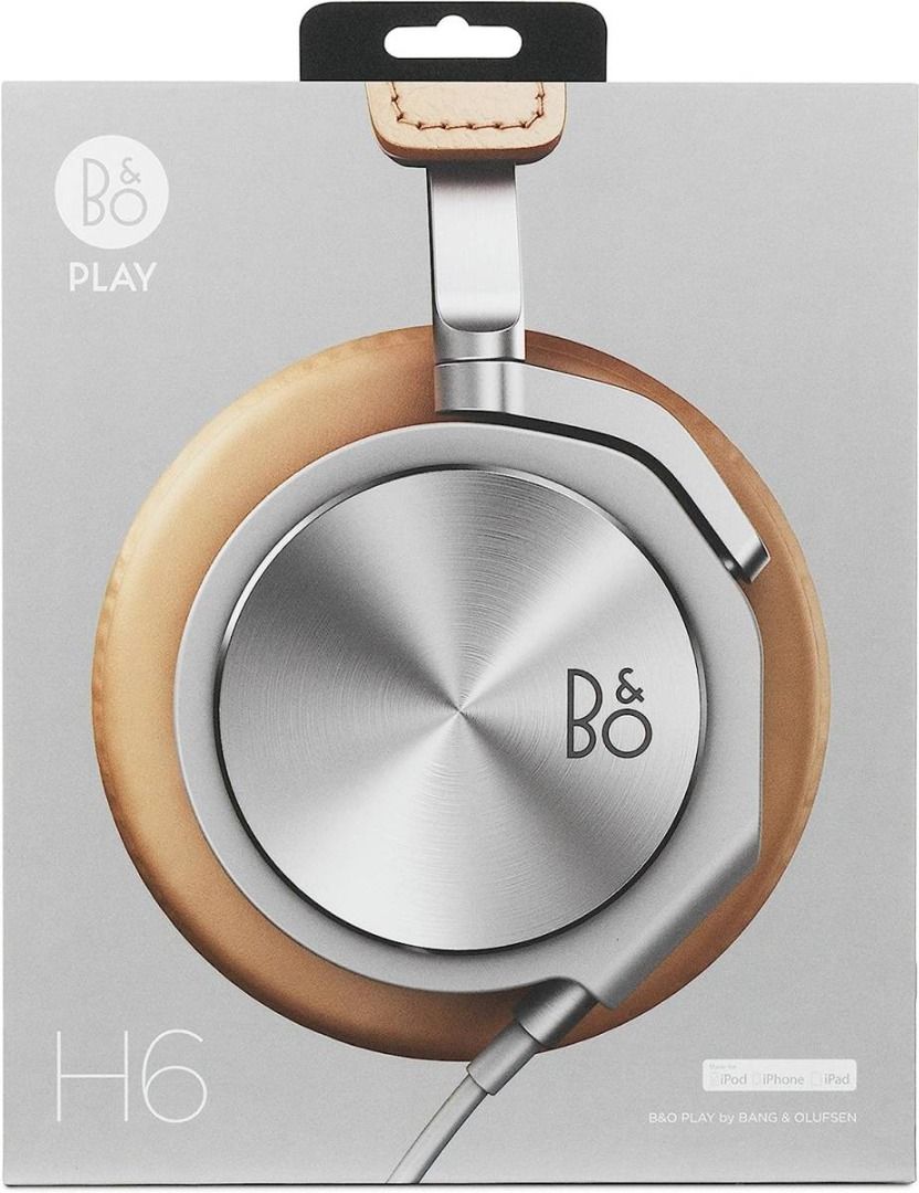 Bang & Olufsen B&O BeoPlay H6（第1 代·銀色）有線* 高音質包耳式耳機