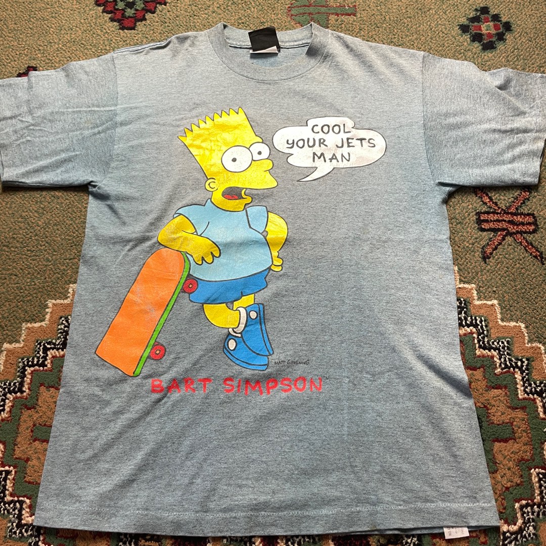 Cool your jets man bart simpson shirt sales