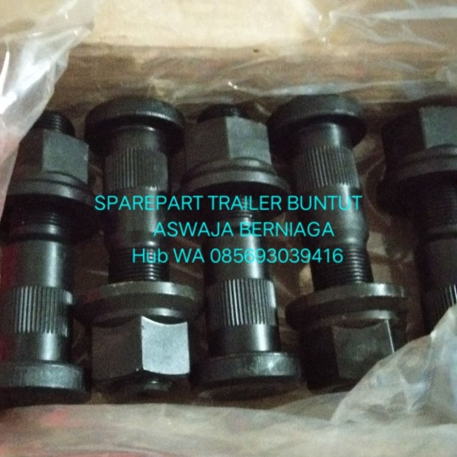 Baut Roda HINO 500 Belakang, Hub Bolt HINO 500 HWC, Aksesoris Mobil di