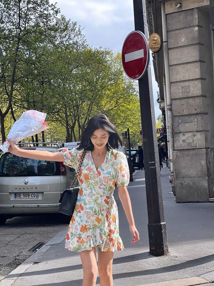 Other stories top floral dress