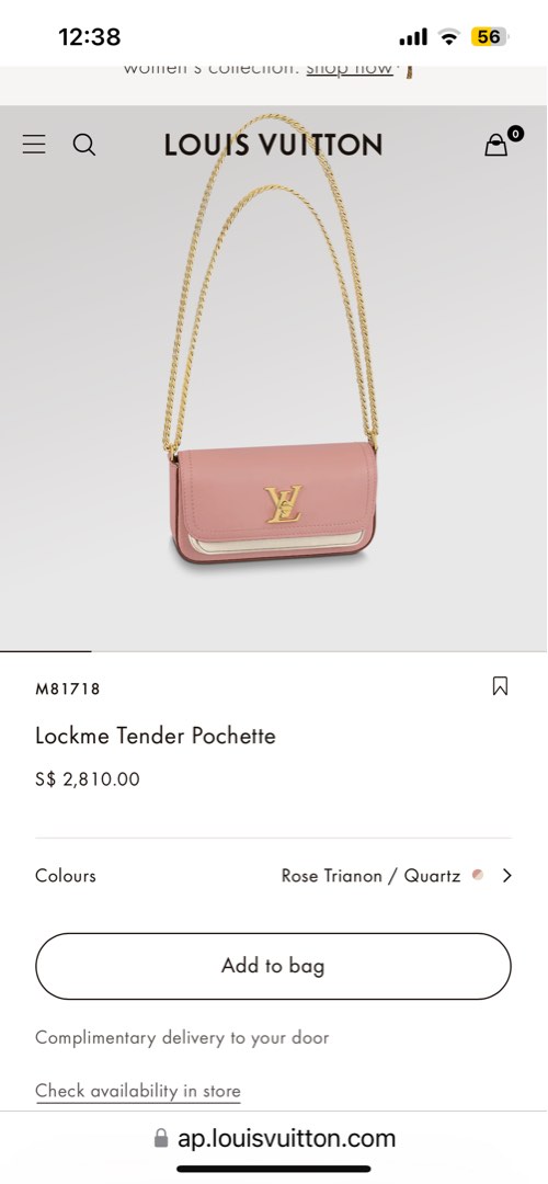 Lockme Tender Pochette Lockme Leather - Women - Small Leather
