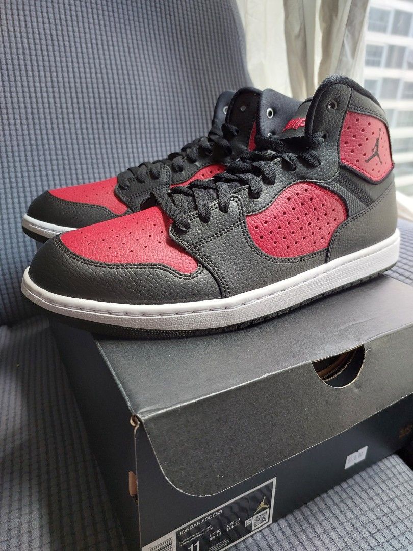 BNEW Jordan Access Size 11US (Category: Sneakers) located in Makati City. Submitted by chris_angle (Listing ID 1240300683, Image 1). Description: Location:BGC Meetups: Uptown Mall or High Street Payment: Gcash or BPI Shipping can be arranged once payment is confirmed..