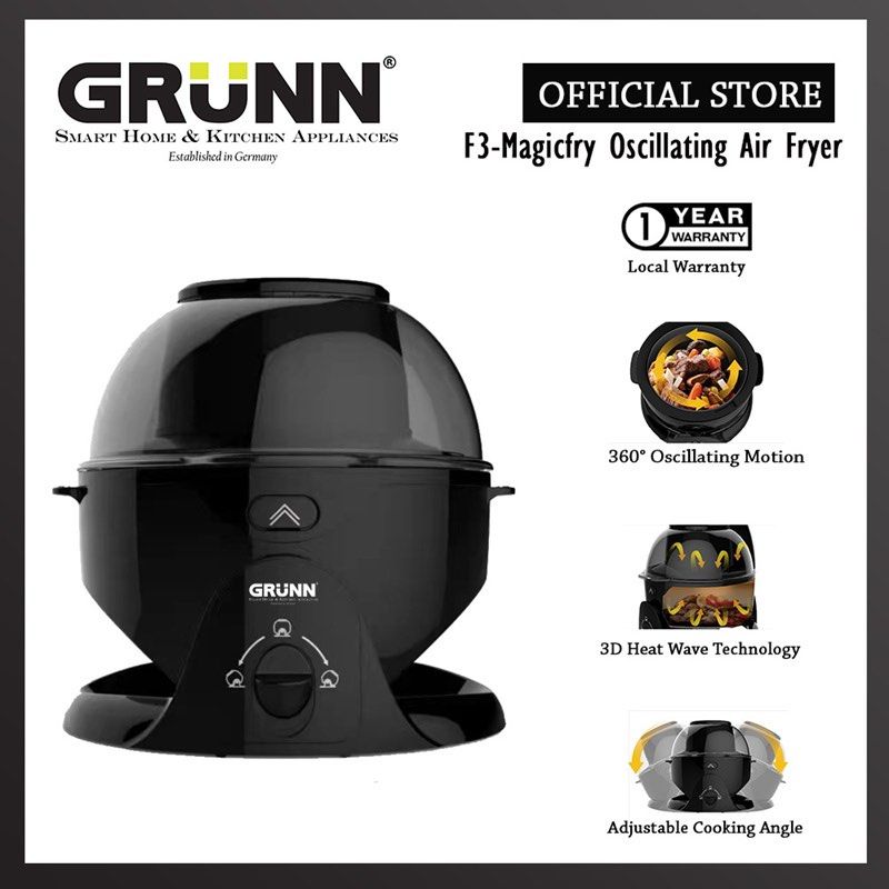 BNIB Grunn motion Magic Fry Air fryer, TV & Home Appliances, Kitchen