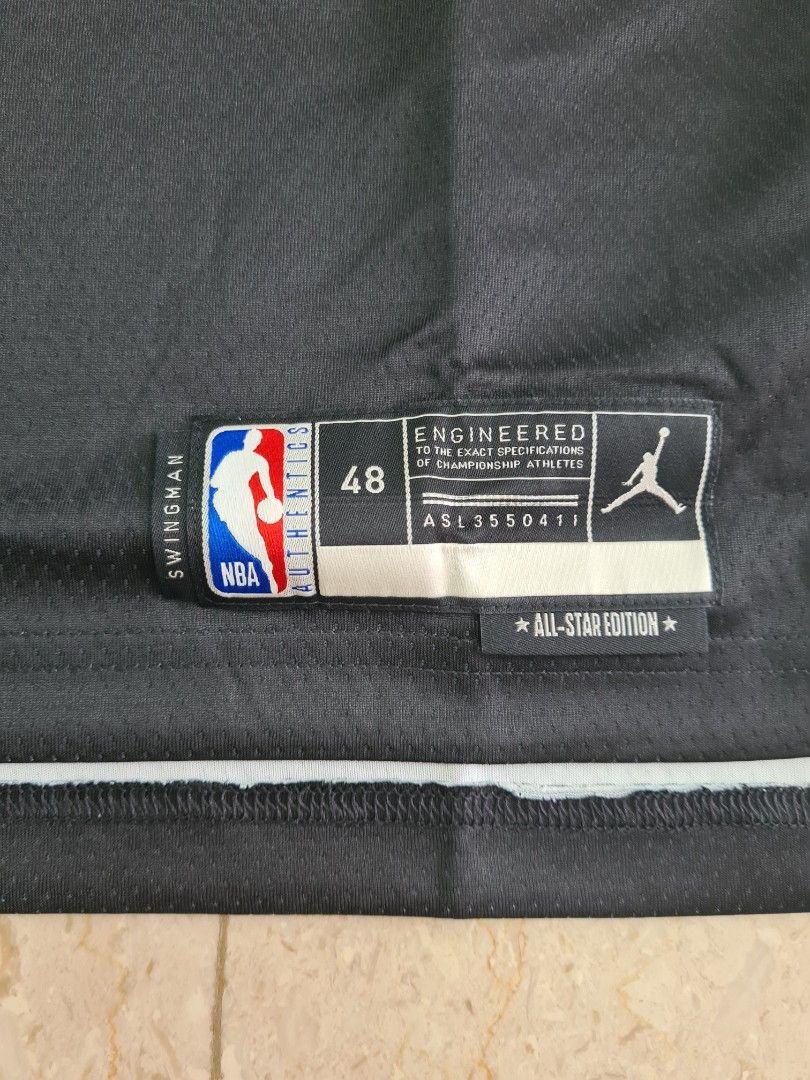 LeBron James Jordan Brand 2022 NBA All-Star Game Authentic Jersey - Gray