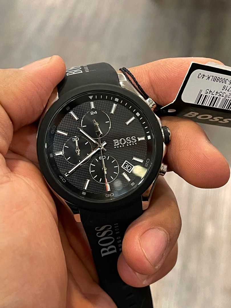Watch black sales stainless steel