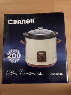 Brand new Cornell 3L Slow Cooker