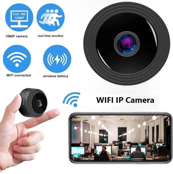 Brand New Mini Wifi IP Camera Hidden CCTV Security Real Time APP Video ...